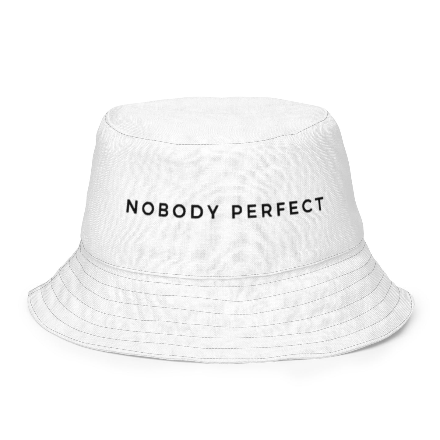 Nobody Perfect Reversible Bucket Hat